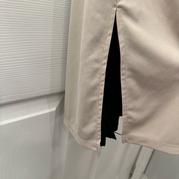 EXPRESS One-Shoulder Reversible Solid Dress - Picture 4 of 5